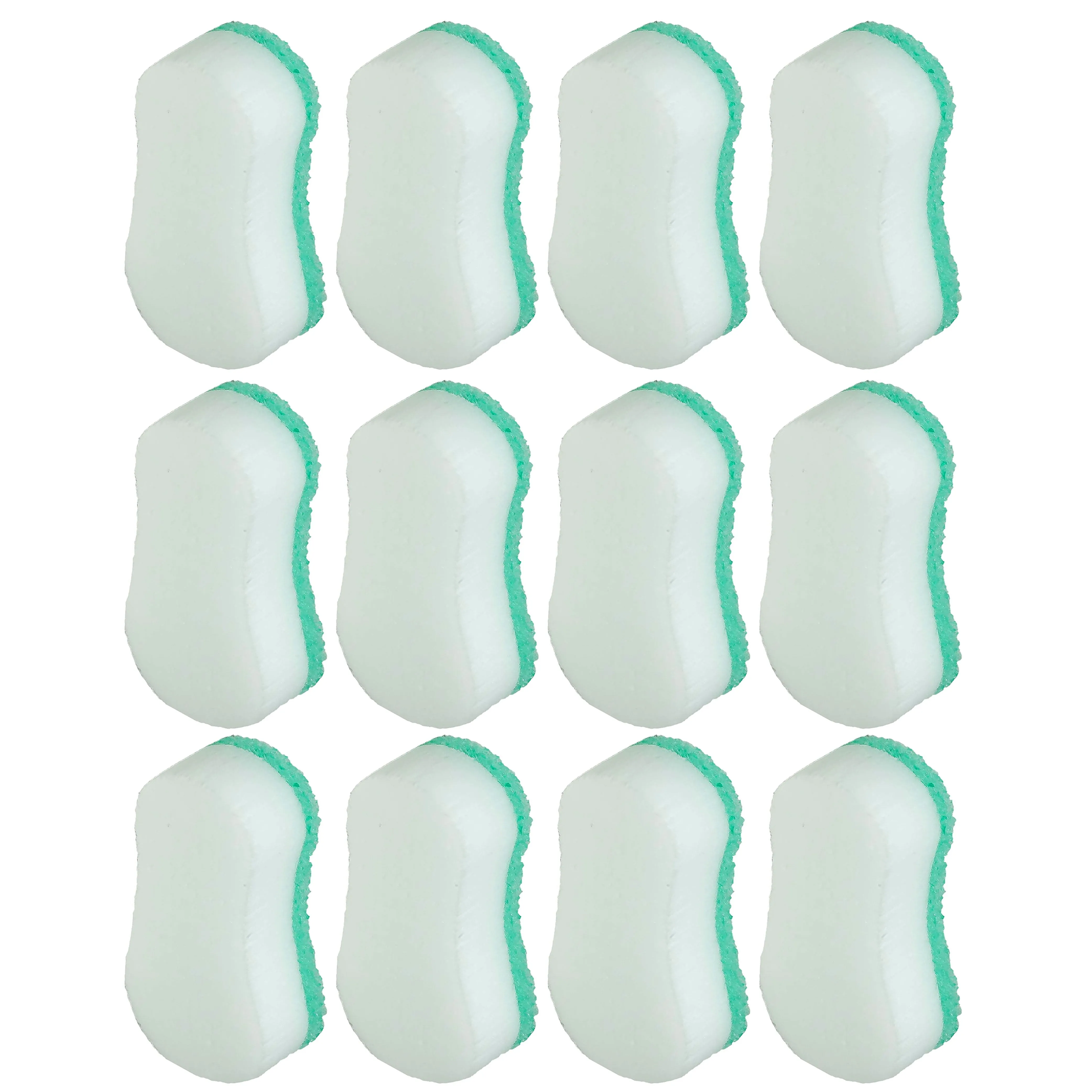 12 Pc Shoe Cleaner Sponges Instant Shine Brush Polish Magic Eraser Pad Wipe Away