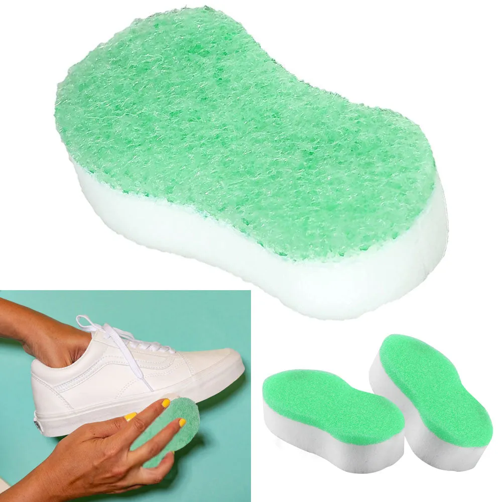 16 Pc Shoe Eraser Clean Sole Sneaker Sponge Instant Cleaning Scuff Marks Remover