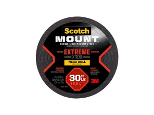 3M Scotch Mount 414H-Long-DC Double-Sided Mounting Tape Mega Roll 25.4 mm x 10.16m