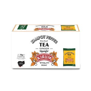  50  OR. KP PEPPER HERBAL TEA GINGER BOX 25 SACHET