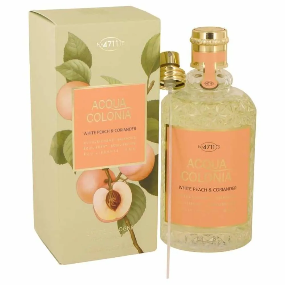 Acqua Colonia White Peach & Coriander Edc Spray by 4711 for Women - 169 Ml