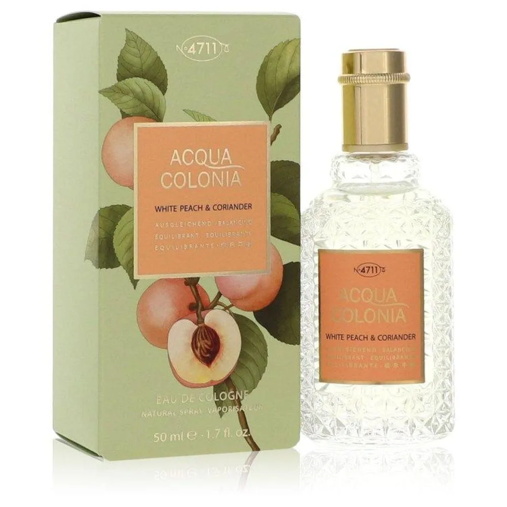 Acqua Colonia White Peach & Coriander Edc Spray by 4711 for Women - 50 Ml