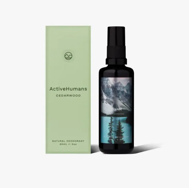 Active Humans Cedarwood Natural Deodorant