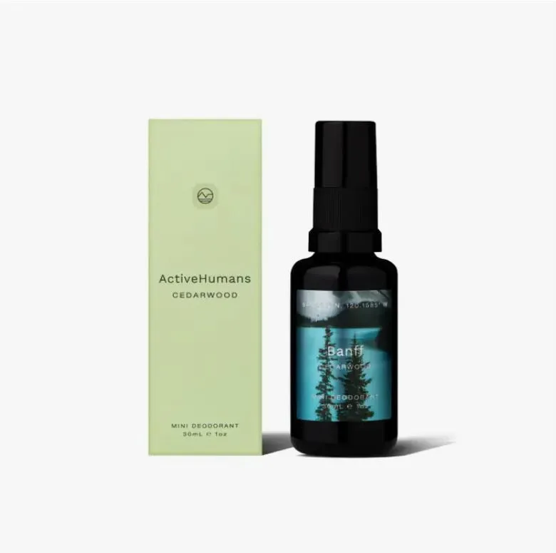 Active Humans Cedarwood Natural Deodorant
