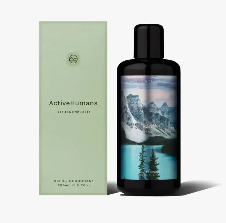 Active Humans Cedarwood Natural Deodorant