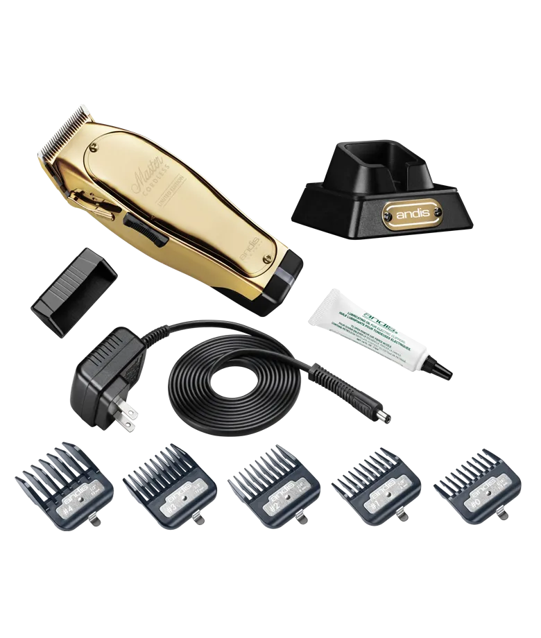 Andis Cordless Master Gold Limited Edition
