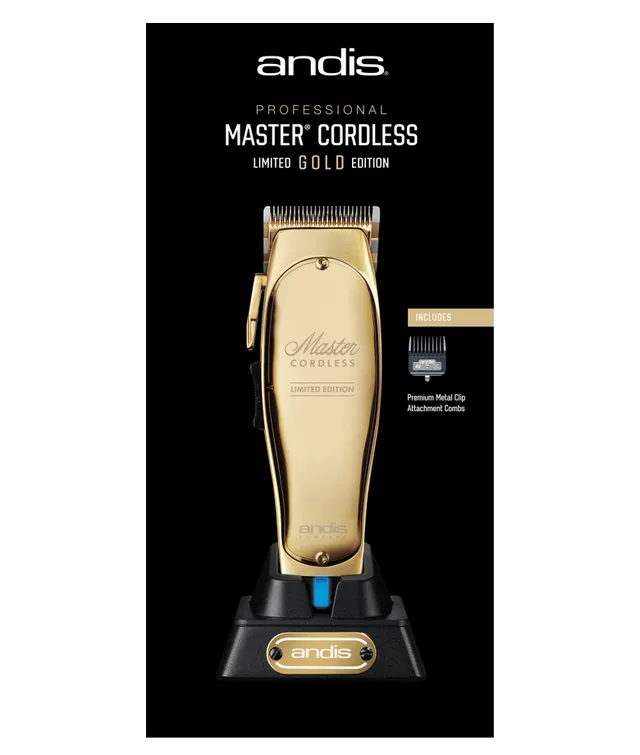 Andis Cordless Master Gold Limited Edition