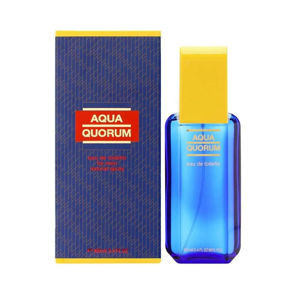 Aqua Quorum Edt Spray by Antonio Puig for Men - 100 Ml