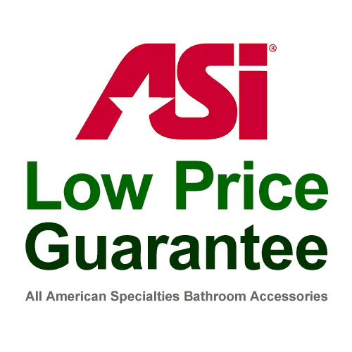 ASI 20469-9 Roval Wall-Mount Paper Towel Dispenser & Trash Can Combo
