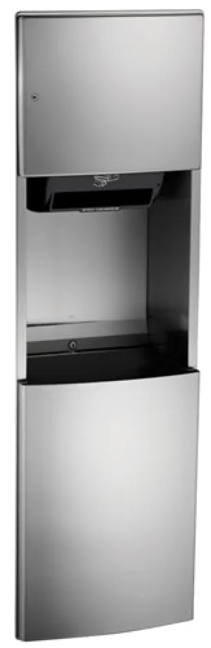 ASI 204692AC-9, Roval(TM) Surface Mounted Automatic Roll Paper Towel Dispenser and Waste Receptacle