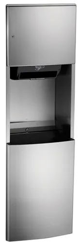 ASI 204692AC-9, Roval(TM) Surface Mounted Automatic Roll Paper Towel Dispenser and Waste Receptacle