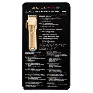 BABYLISS PRO FXONE CLIPPER  GOLD