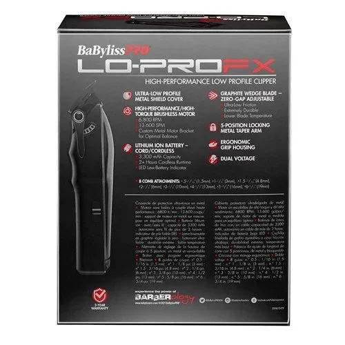BaBylissPRO LO-PROFX CLIPPERS