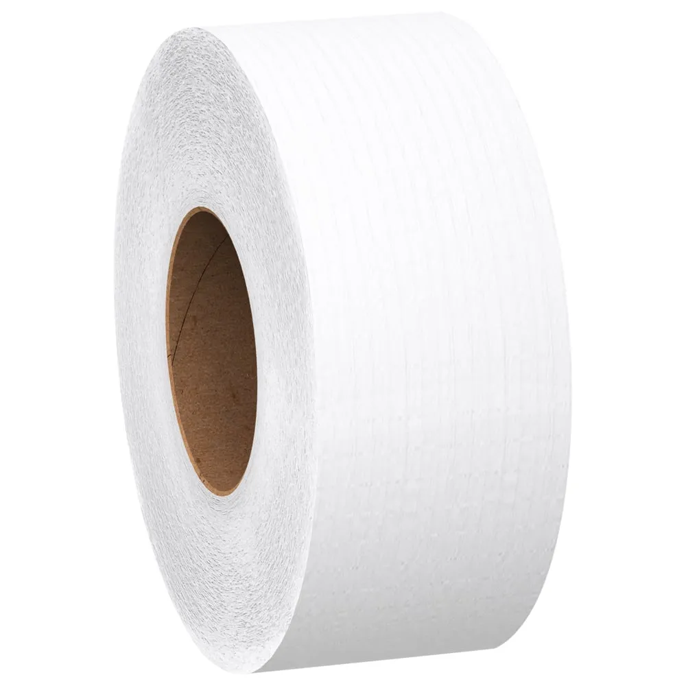 Bathroom Tissue - Scott® Essential Jumbo Roll Toilet Paper 2 Ply, 750' or 2,000' (Case of 12 or 6 Rolls), 07304 / 07827