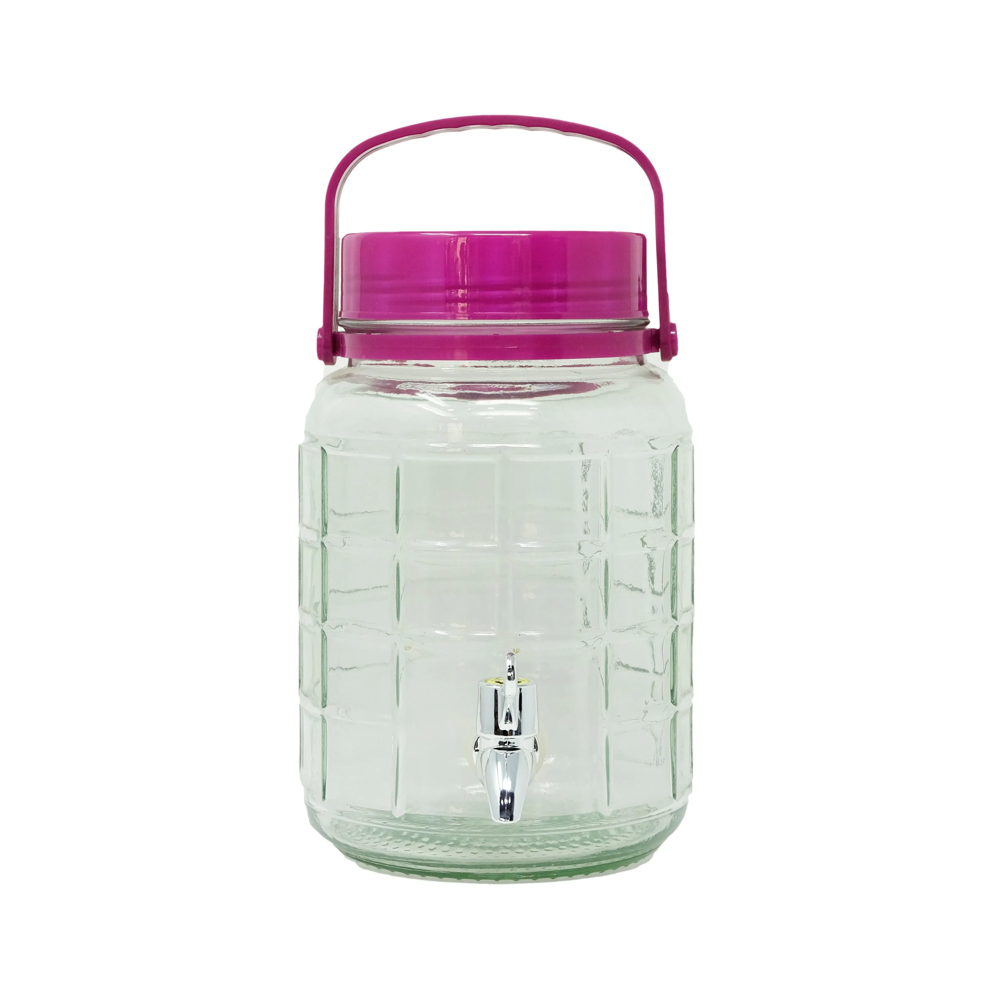 Beverage Dispenser 3L Glass with Carry Handle and tap - 537