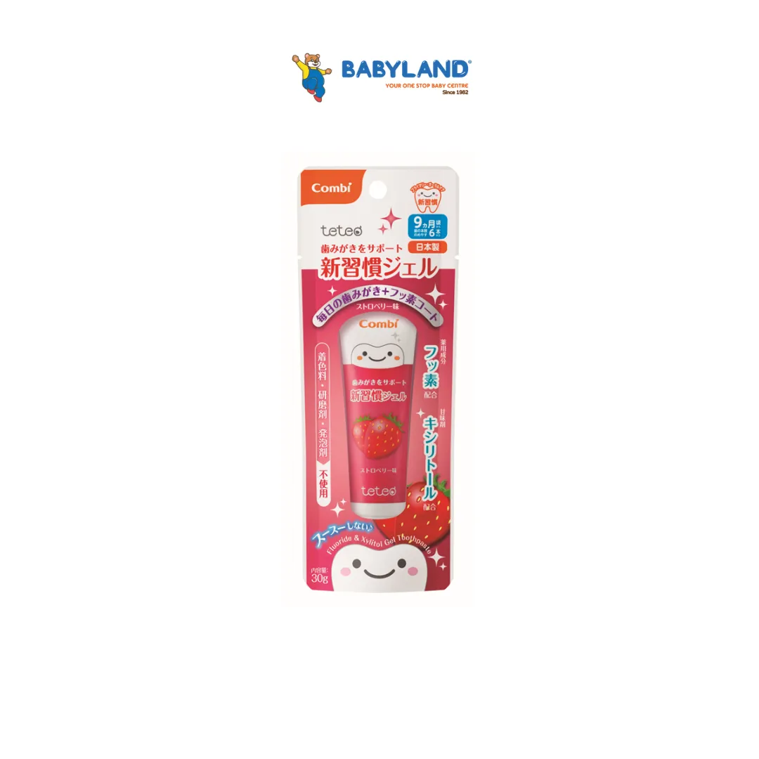 Combi Teteo Gel Dentifrice Toothpaste 30g (9m )