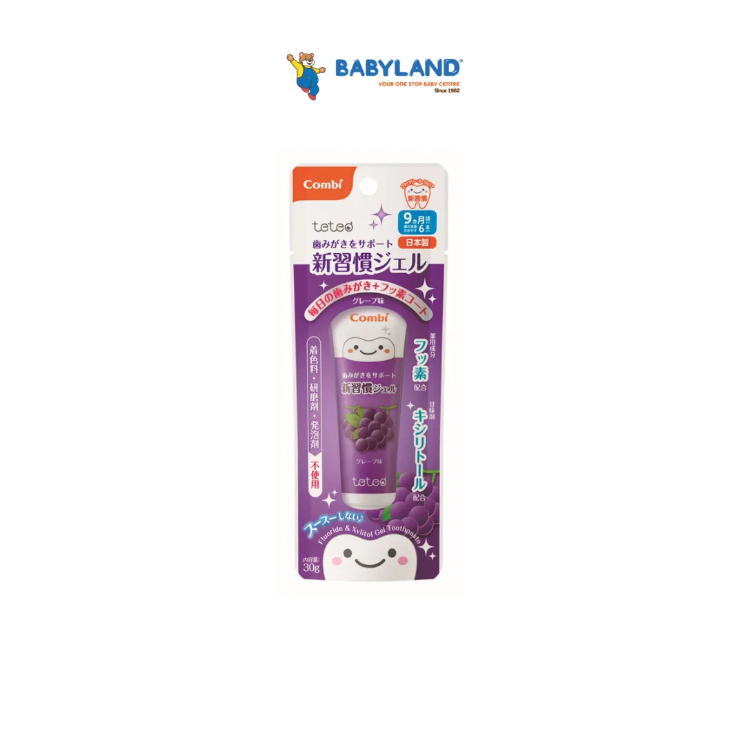 Combi Teteo Gel Dentifrice Toothpaste 30g (9m )
