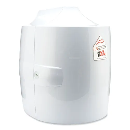 Contemporary Wall Mount Wipe Dispenser, 11 X 11 X 13, White