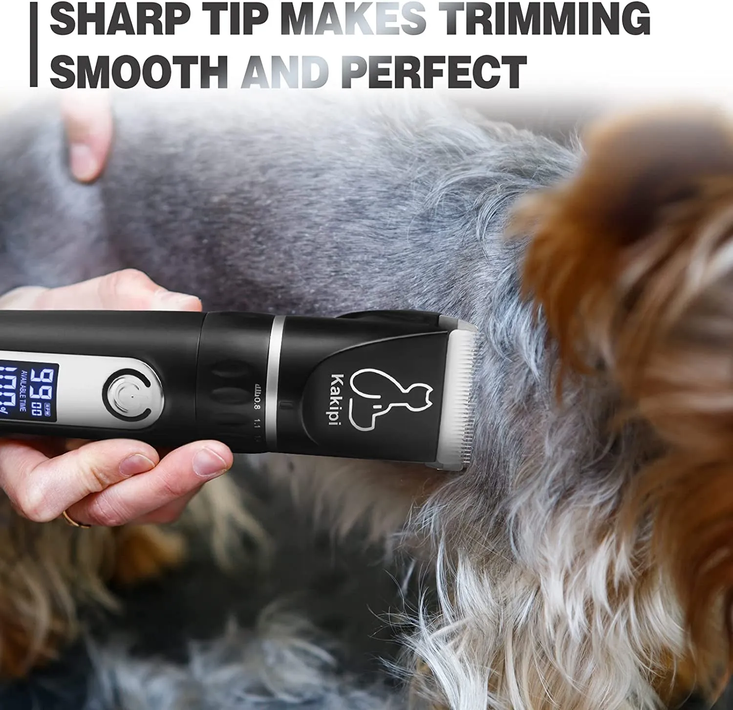 Dog Grooming Kit with Led Display