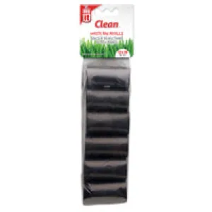 Dogit Waste Bags - 12 Rolls/20 Bags - Black - 29.5 x 23 cm (11.6 x 9 in)