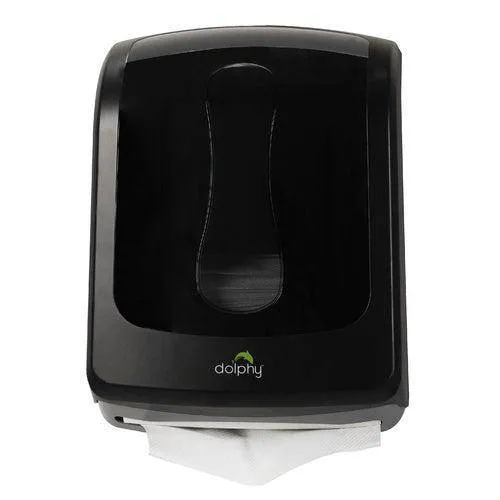 Dolphy Slimline Paper Towel Dispenser Black