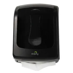 Dolphy Slimline Paper Towel Dispenser Black