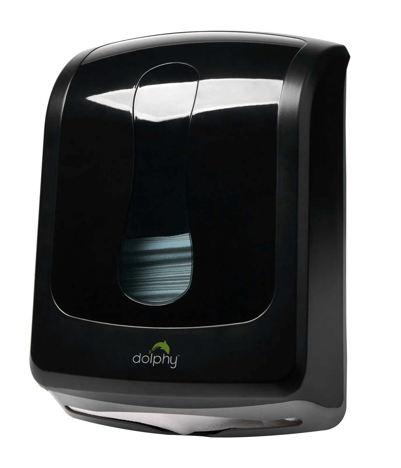 Dolphy Slimline Paper Towel Dispenser Black