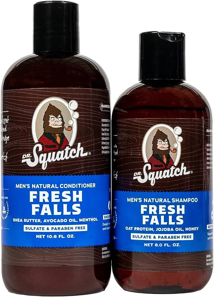 Dr. Squatch FRESH FALLS SHAMPOO (8oz)