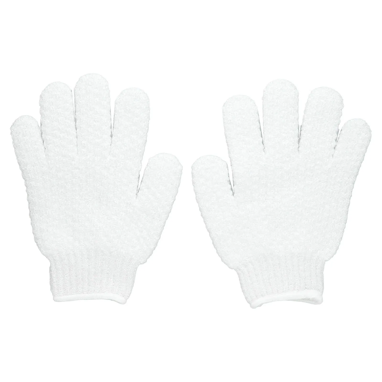 Earth Therapeutics, Exfoliating Hydro Gloves-White, 1