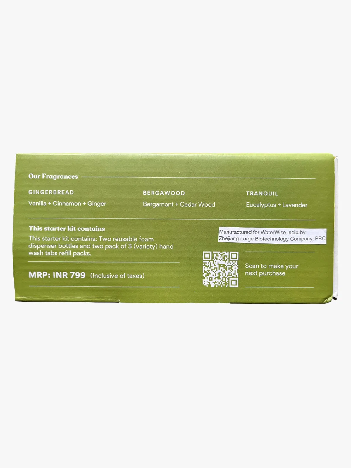 Eco-Friendly Tranquil Handwash Starter Duo