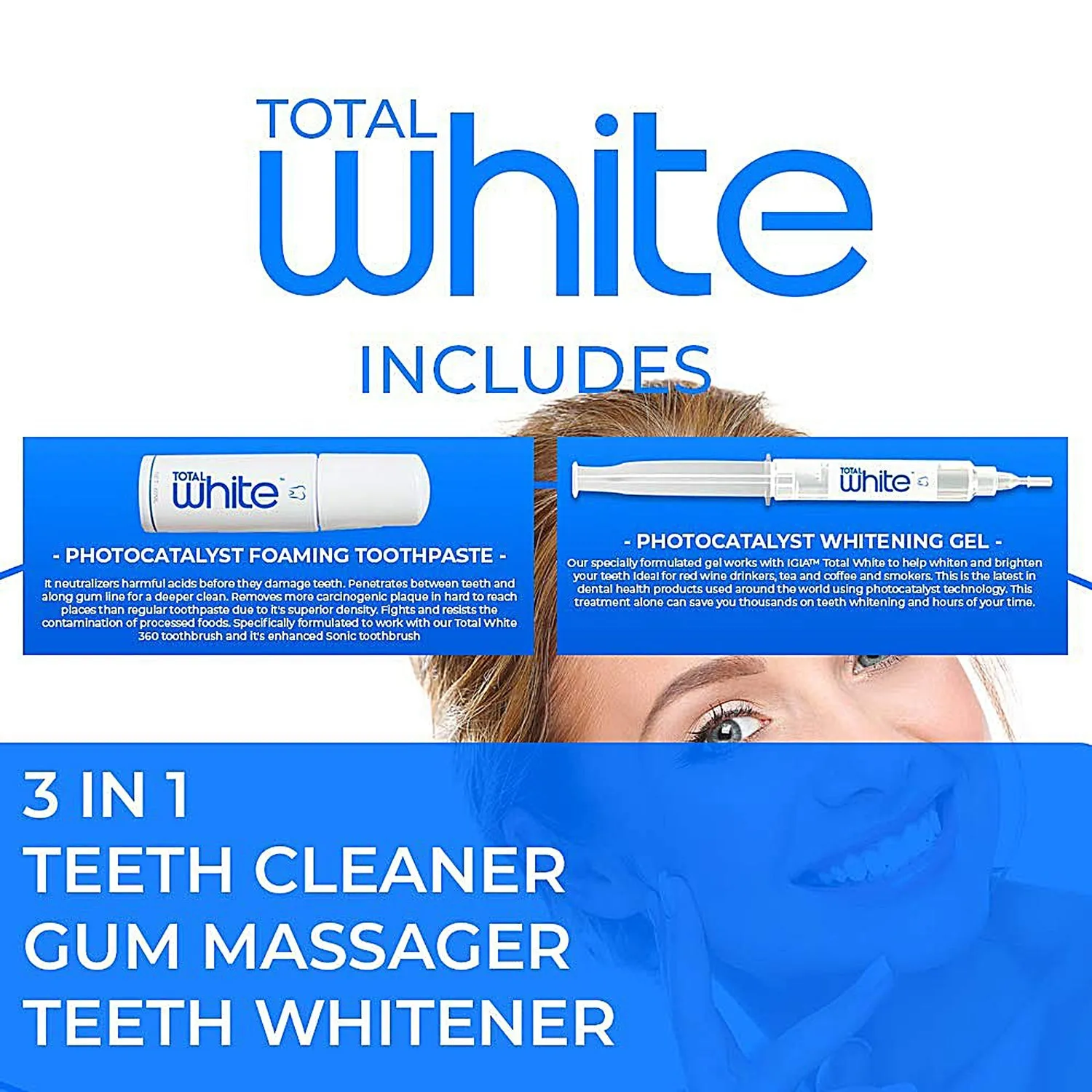 Evertone Total White  Whitening Gel