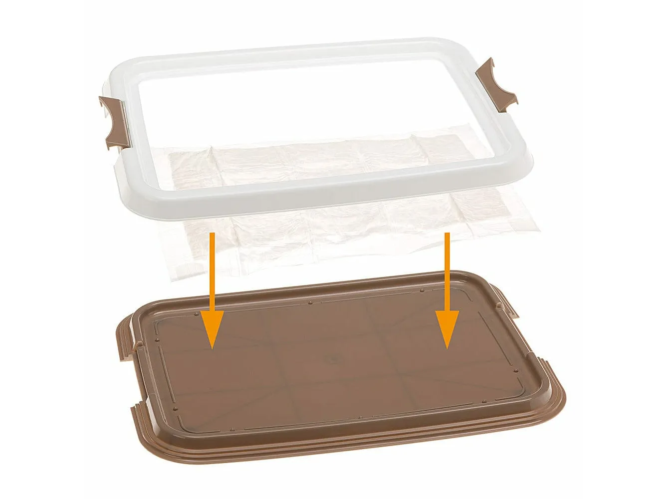 Hygienic Pad Tray Small