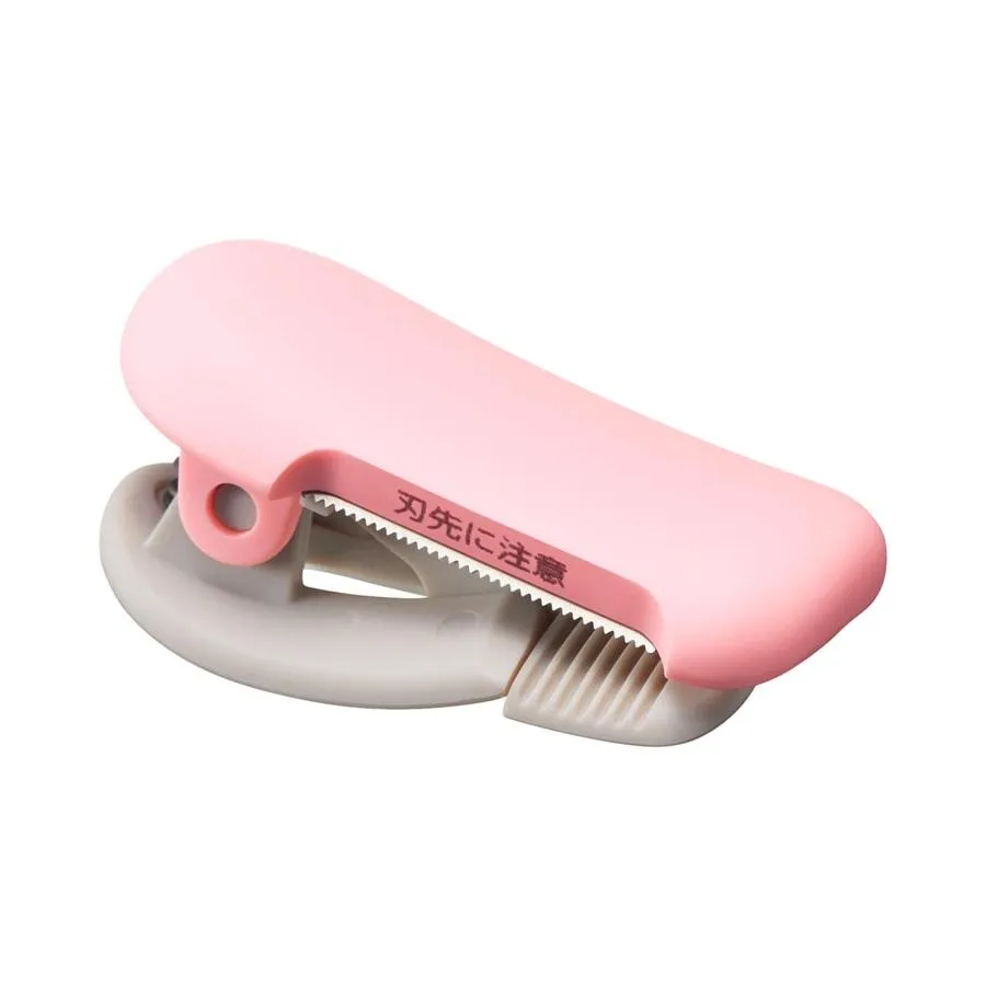 Kokuyu Karu Cut Tape Cutter Clip-Type (10-15mm) Pink