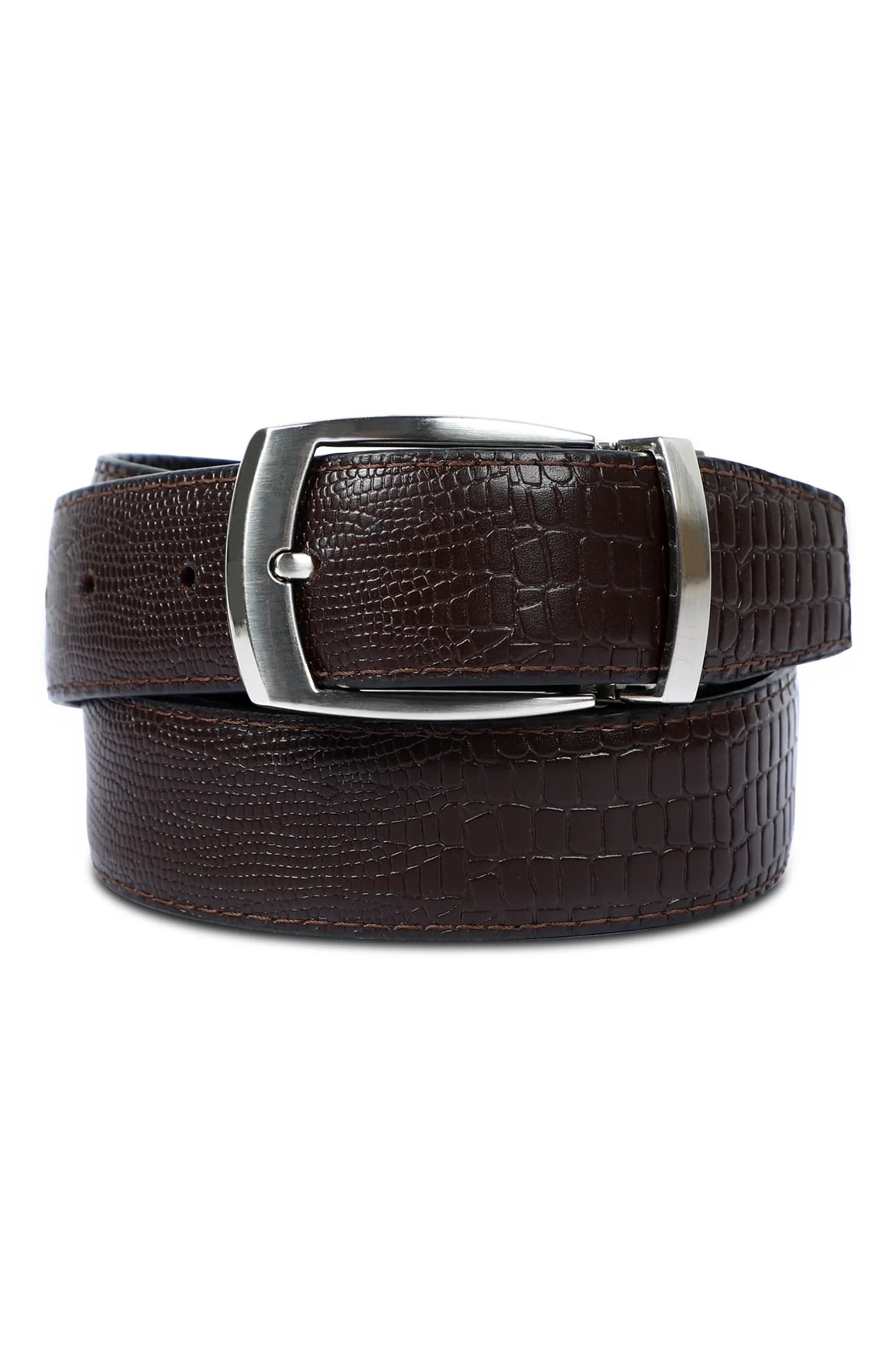 Men's Double Sided Belt SKU: IE02-BLACK & BROWN