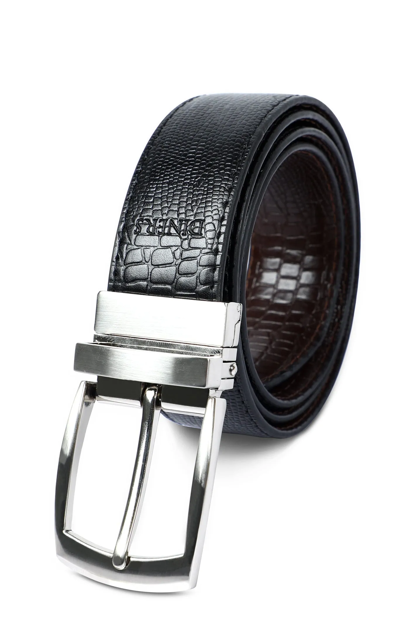 Men's Double Sided Belt SKU: IE02-BLACK & BROWN