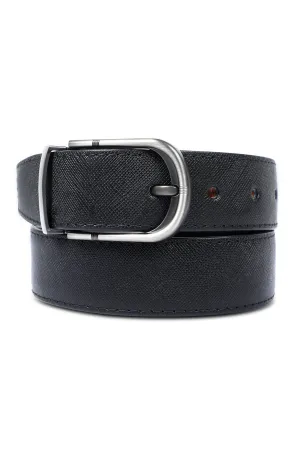 Men's Double Sided Belt SKU: IE03-BLACK & TAN