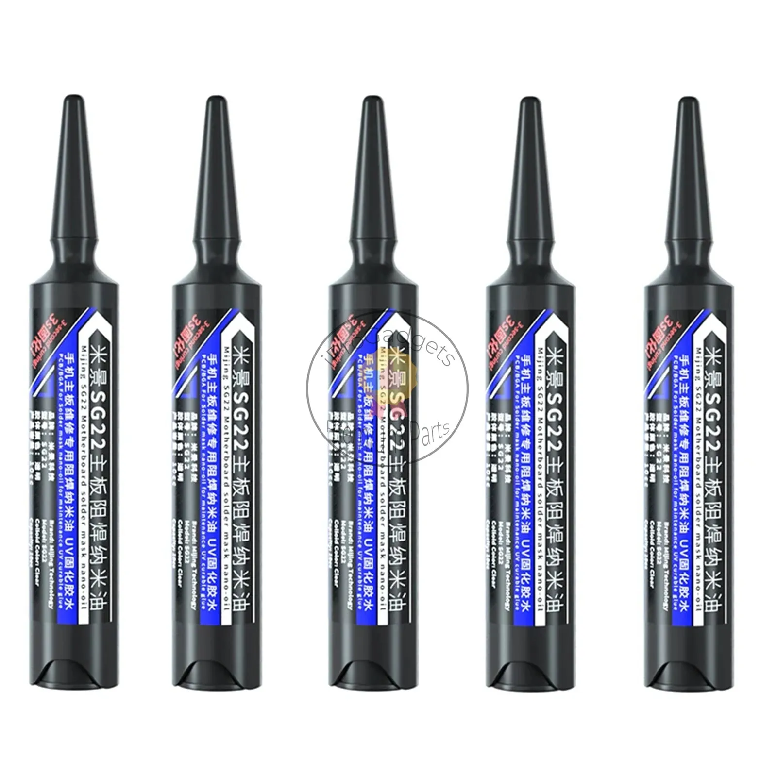 Mijing SG22 Quick Curing Solder Paste Main Board Solder Mask Oil 3s Dry Quickly