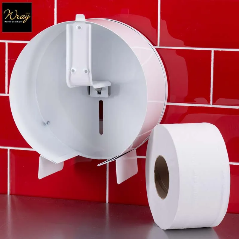 Mini Jumbo Toilet Roll Dispenser Metal