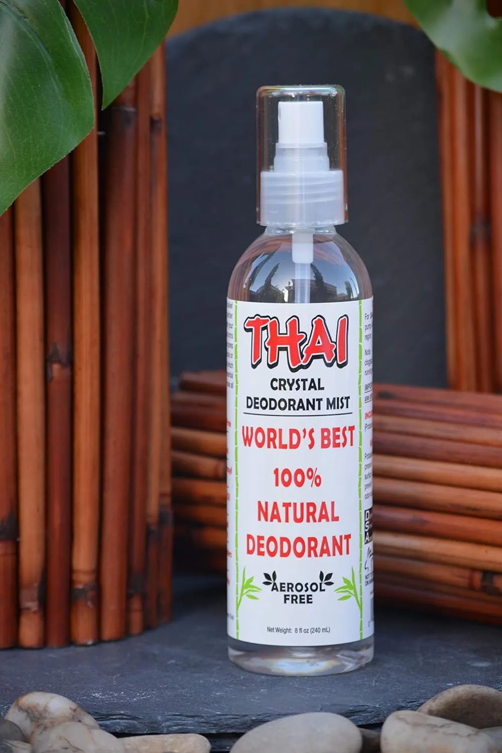 Natural Crystal Deodorant Mist Spray (8 Fluid Ounces)