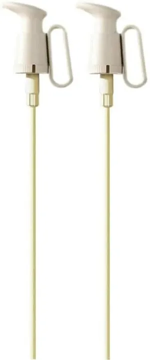 P-plus international jam bottle pump sauce dispensers (set of 2)
