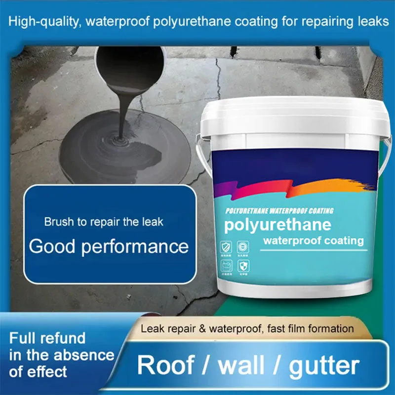 Polyurethane Waterproofing and leak repair Eco-friendly coating