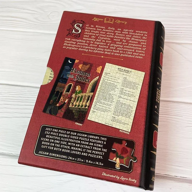 Romeo and Juliet Puzzle - Double Sided