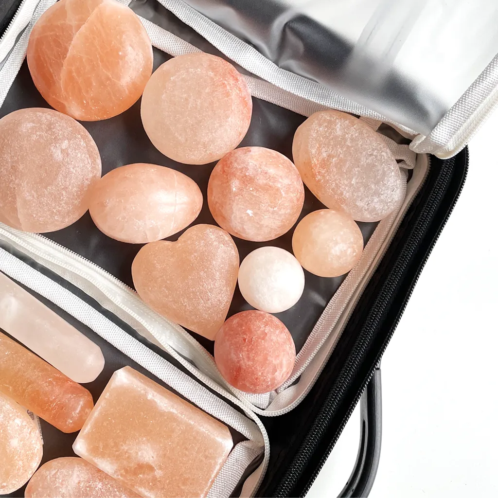 Round Himalayan Salt Stone Add-On (4)
