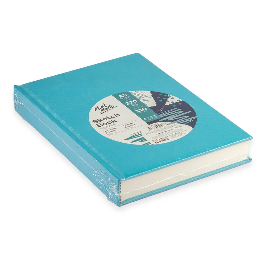 Sketch Book Signature A5 220 Pages 110gsm - Blue