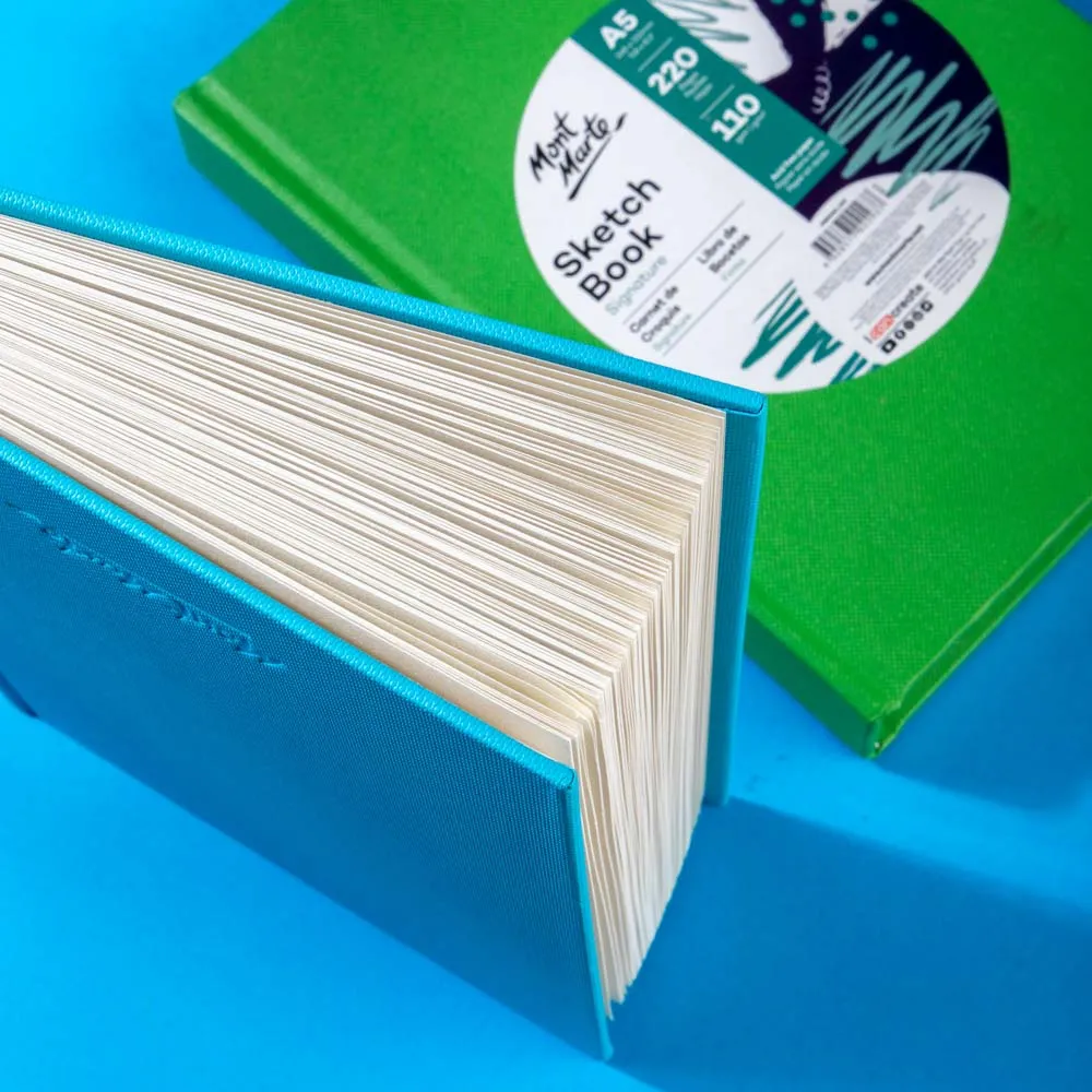 Sketch Book Signature A5 220 Pages 110gsm - Green