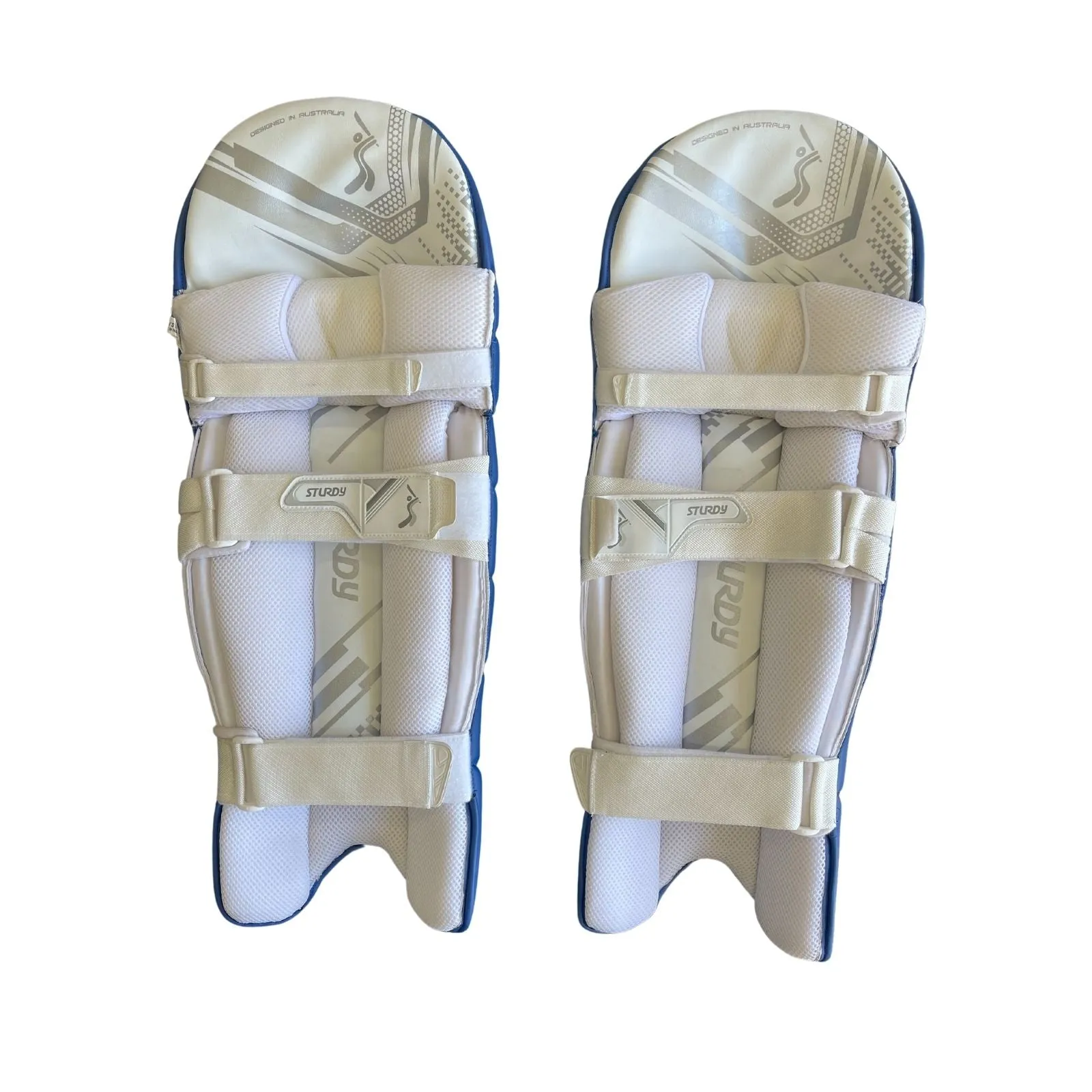 Sturdy Dragon Coloured Batting Cricket Pads - Royal Blue