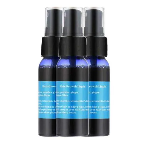 Sunburst Hair Growth Kit for Men & Women – Anti-Hair Loss Spray & Beard Oil, Natural Chinese Herbal Treatment for Alopecia & Baldness (3 x 30ml)