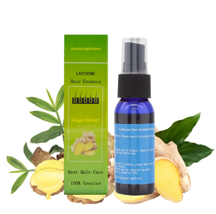 Sunburst Hair Growth Kit for Men & Women – Anti-Hair Loss Spray & Beard Oil, Natural Chinese Herbal Treatment for Alopecia & Baldness (3 x 30ml)