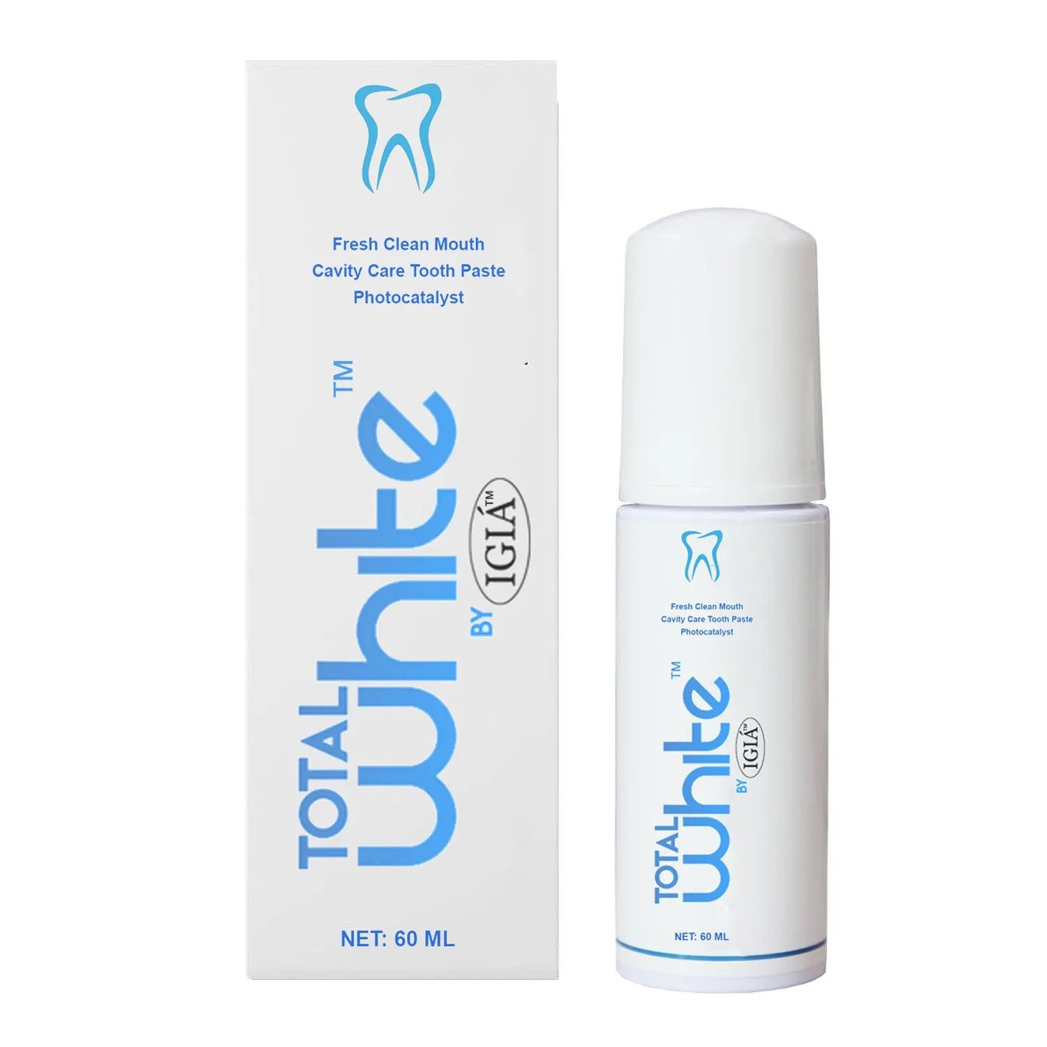 Total White Toothpaste & Whitening Gel