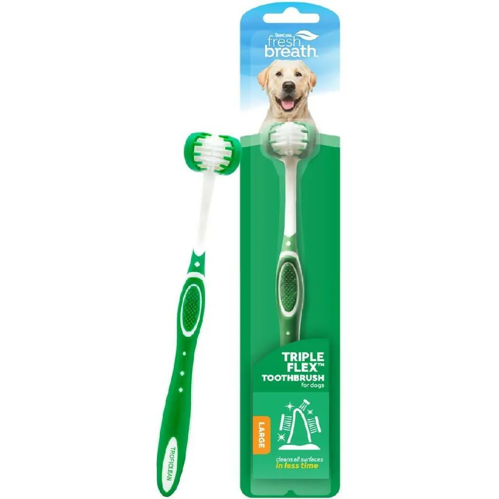 Tropiclean Fresh Breath Toothbrush For Large Dogs